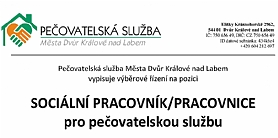 ikona článku Výběrové řízení na pozici sociální pracovník/pracovnice