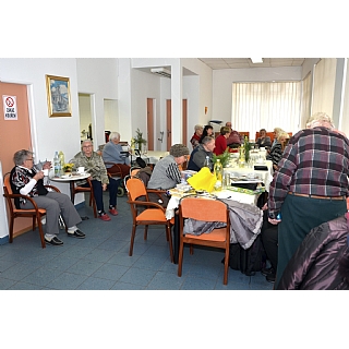 miniatura Klub důchodců zahájil svou činnost v DPS Strž