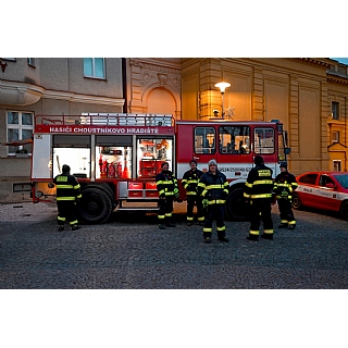 miniatura Noc venku Dvůr Králové nad Labem 2024. Autorka fotografie Šárka Šádková